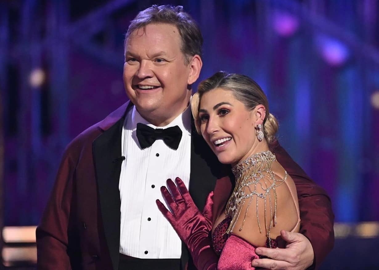 Andy Richter emotional exit on DWTS 20th Birthday Party